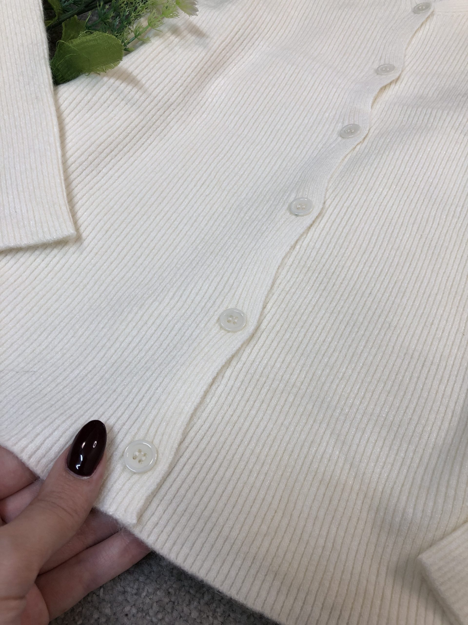 بافت وارداتی جلو دکمه سرشانه تاپی(3693) - Image 5