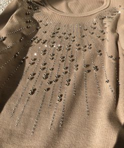 Alternative view of کراپ تیشرت خورشیدی (3701)