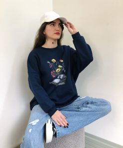 دورس یقه گرد چاپ گل (3164)