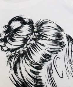 Alternative view of کراپ چاپ دختر استین بلند (3695)