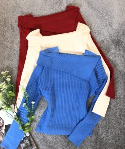 بافت یقه قایقی وارداتی(3709)