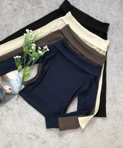 Alternative view of کراپ کرکره ای یقه قایقی(3712)