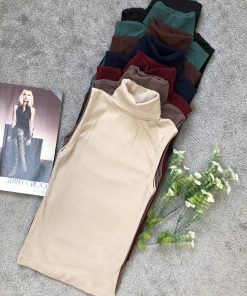 تاپ بلندحلقه ای یقه اسکی کبریتی(3713)