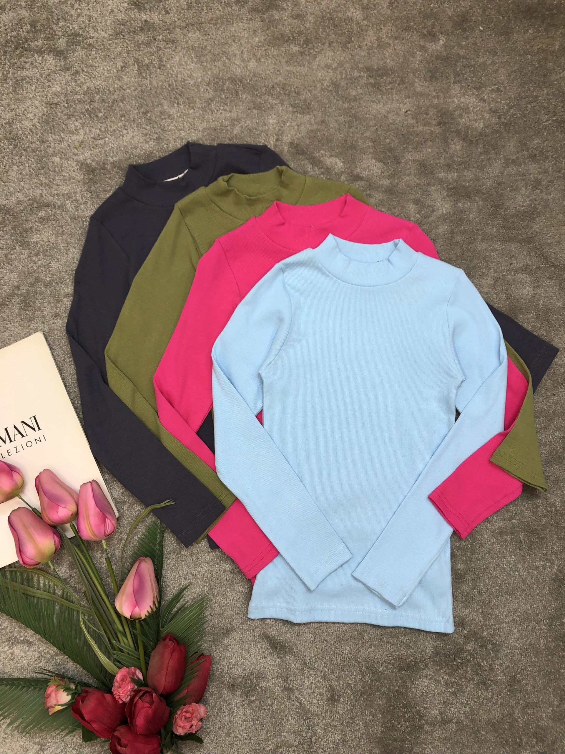 DCTبلوز قد 60 یقه 3 سانت (3676)