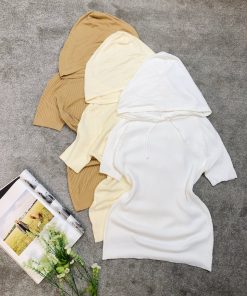 بافت استین رگلان کلاهدار (3157)