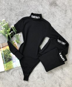 بادی یقه اسکی گلدوزی(3711)