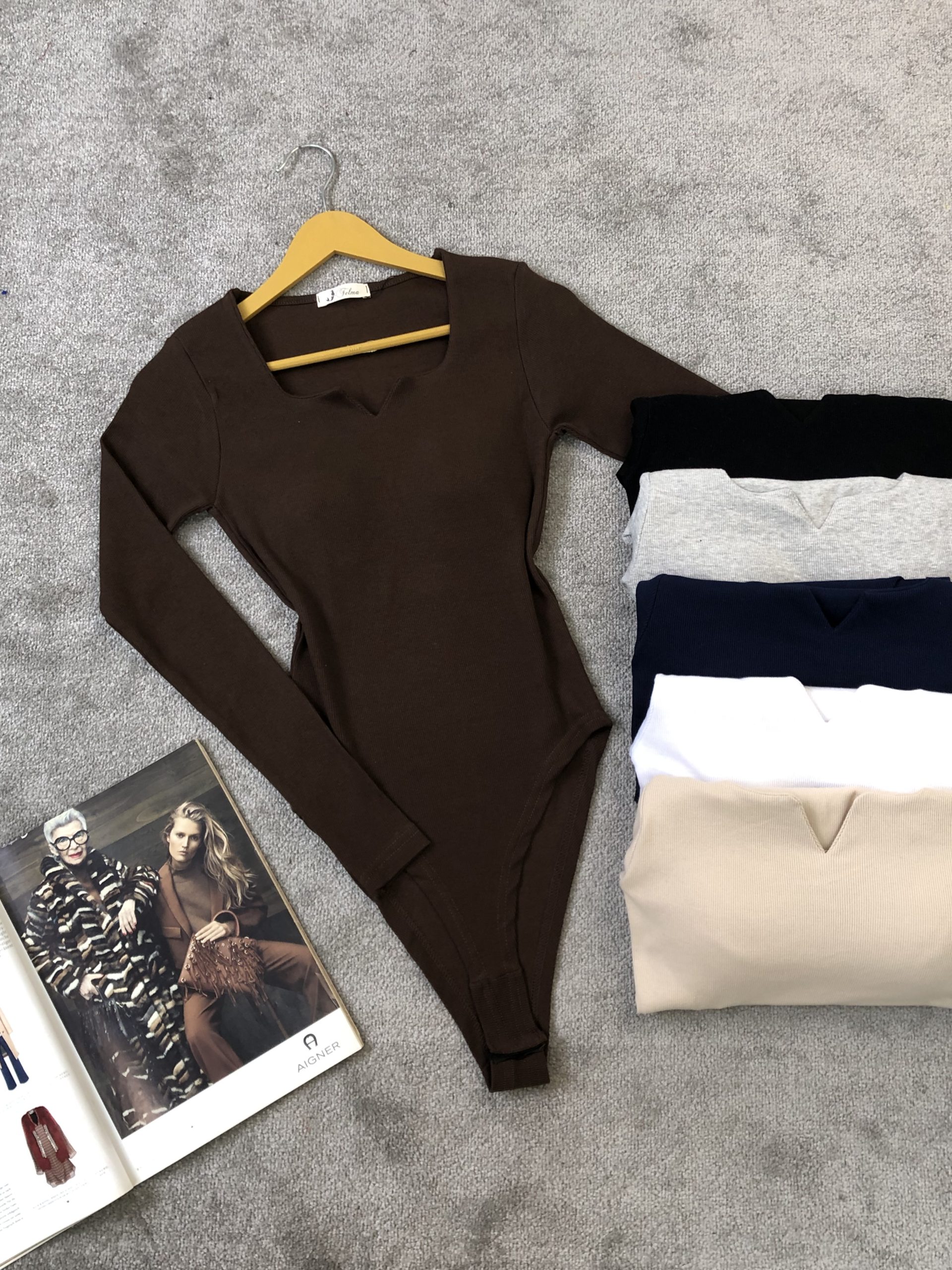 بادی کاپدار یقه کوبایی (3718) - Image 2