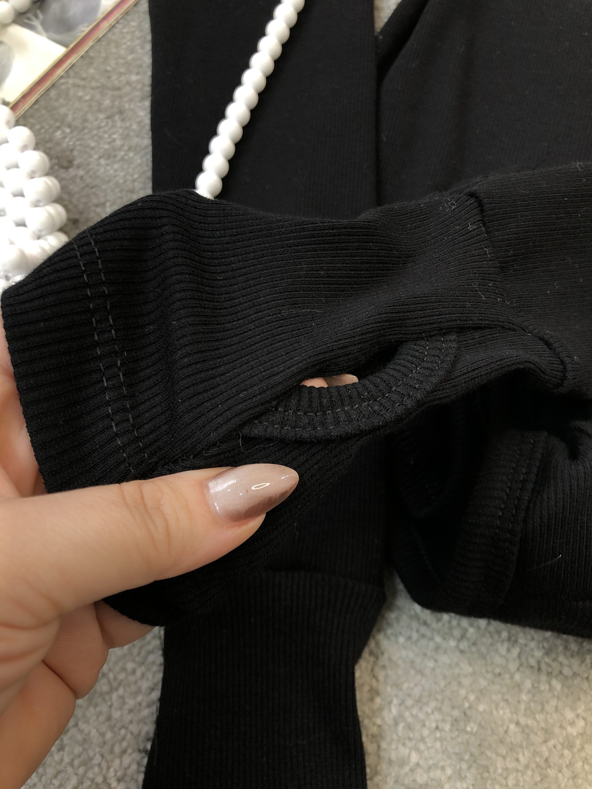 بادی یقه گرد مشکی koton(3700) - Image 4