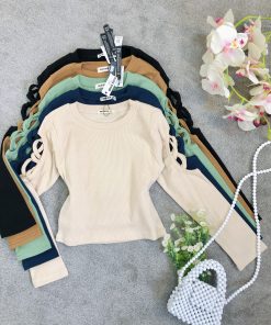 کراپ سرشانه باز ضربدری (3727)