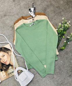 کراپ تیشرتی ساده میومیو (3729)