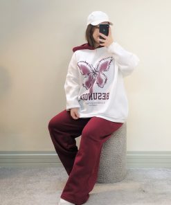 ست تو کرکی پروانه (3673) - بنفش