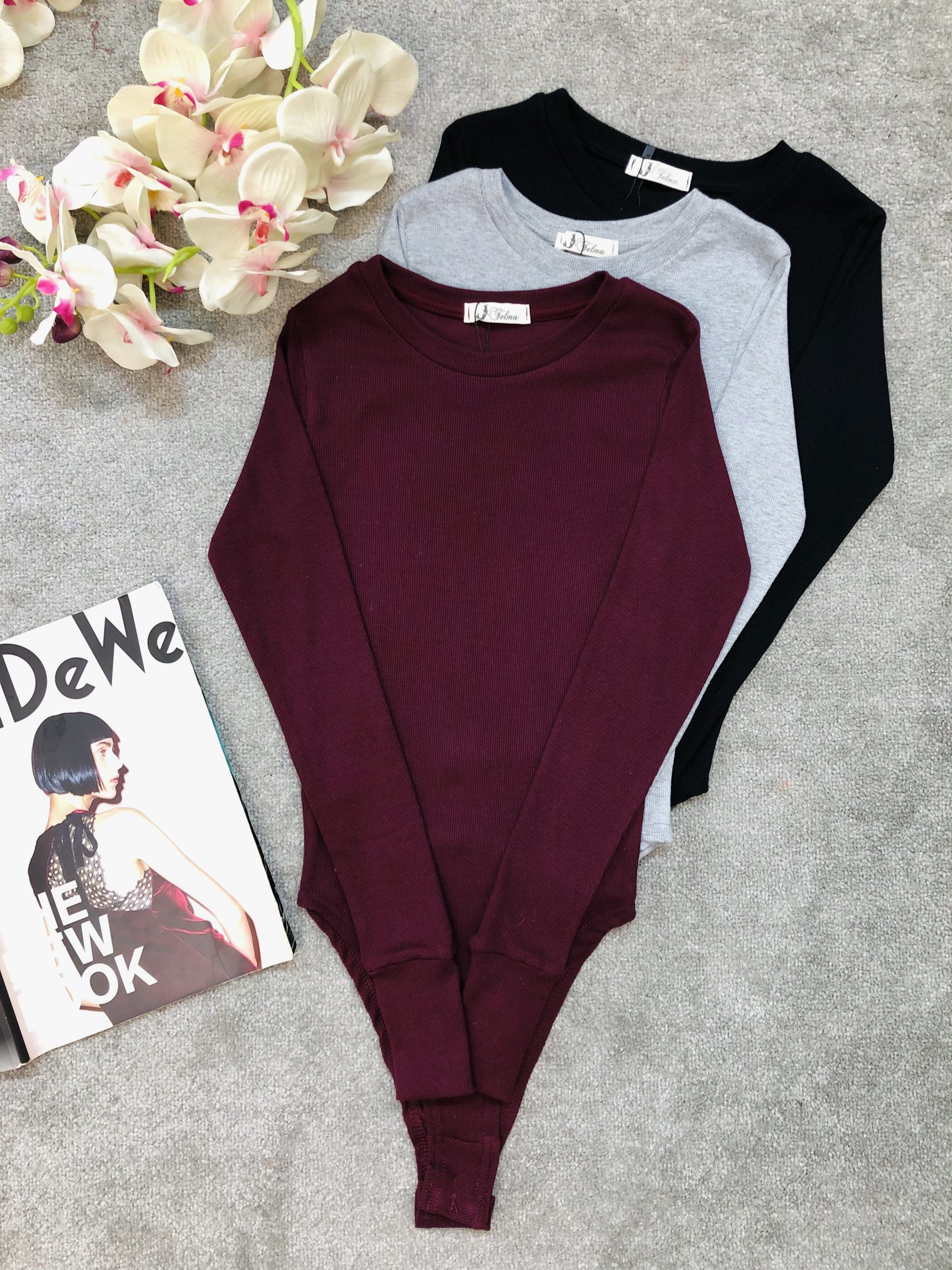 بادی تیشرتی استین بلندفینگر(3720) - Image 5