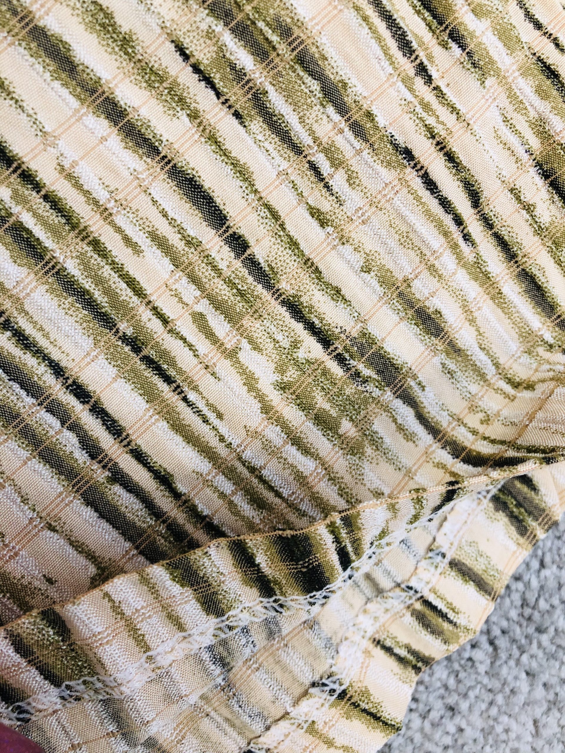 شلوار کمرپهن کشی طرحدار خطی (3109) - Image 2