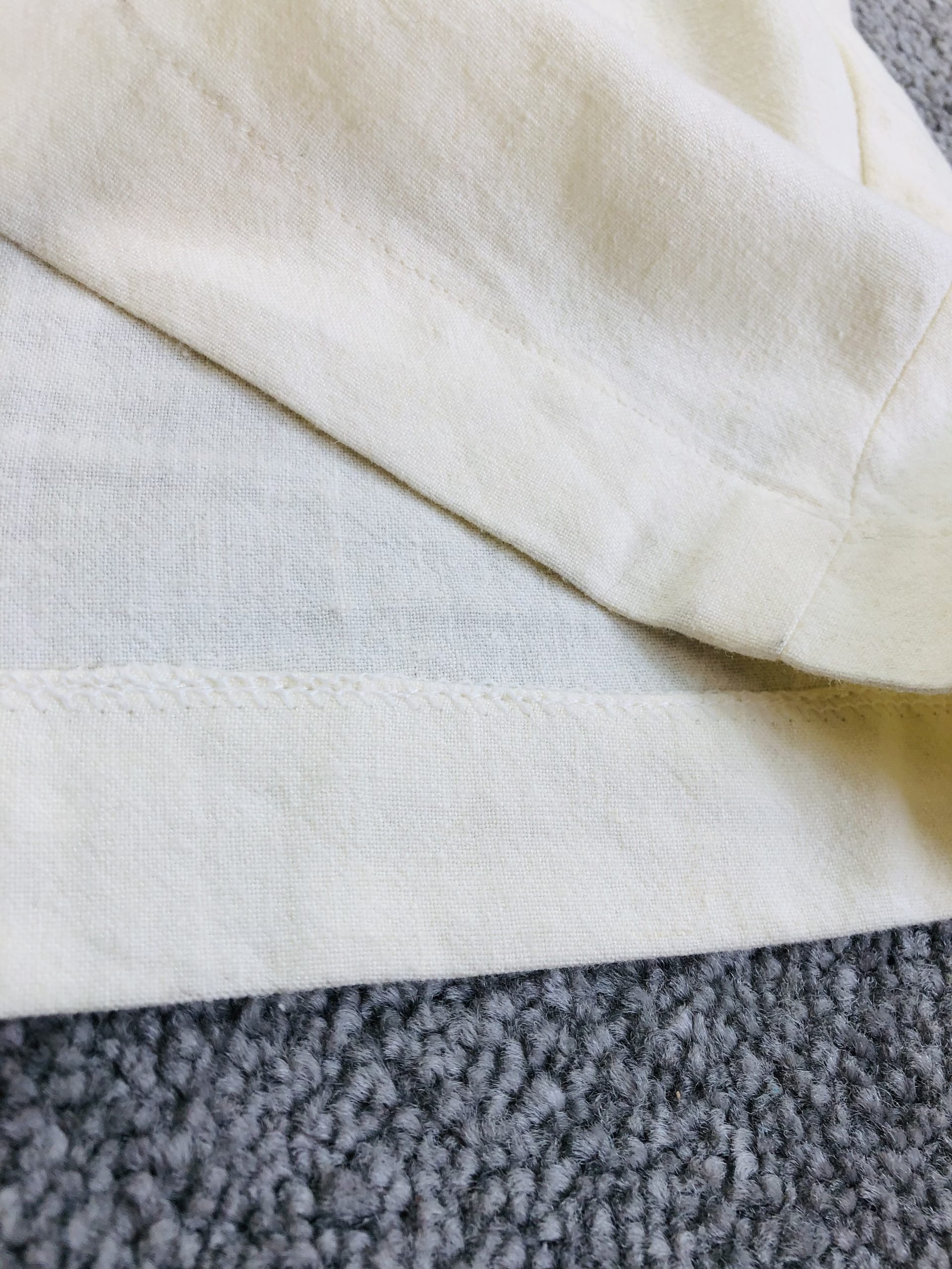 شلوار بگ لینن جلو بند دار (1578) - Image 2