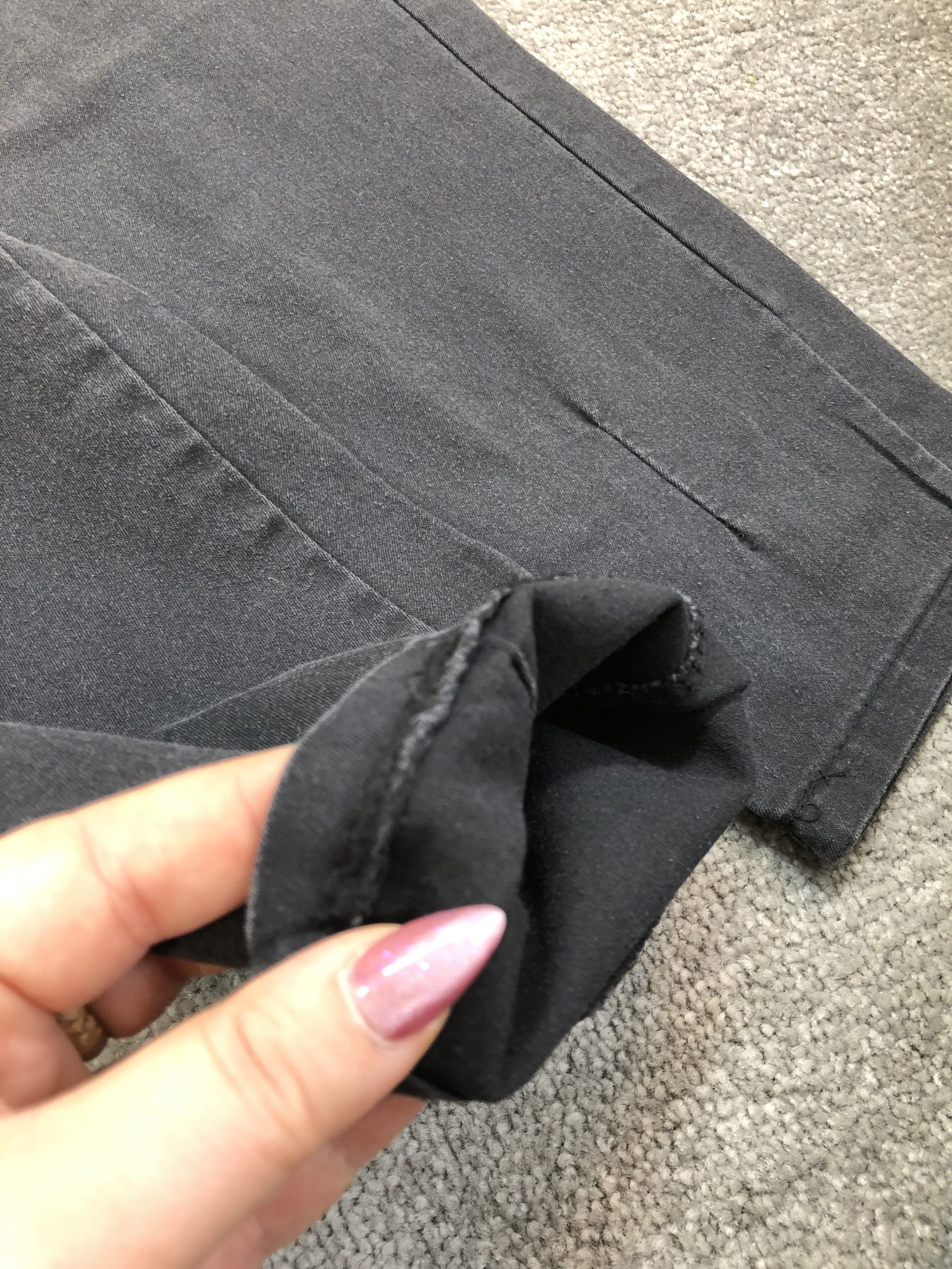 شلوار مام جین کاغذی(1606) - Image 7