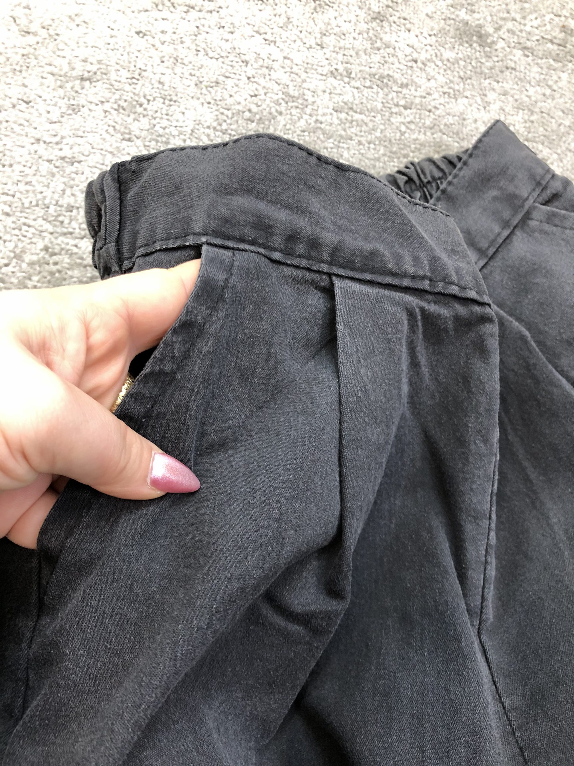 شلوار مام جین کاغذی(1606) - Image 6