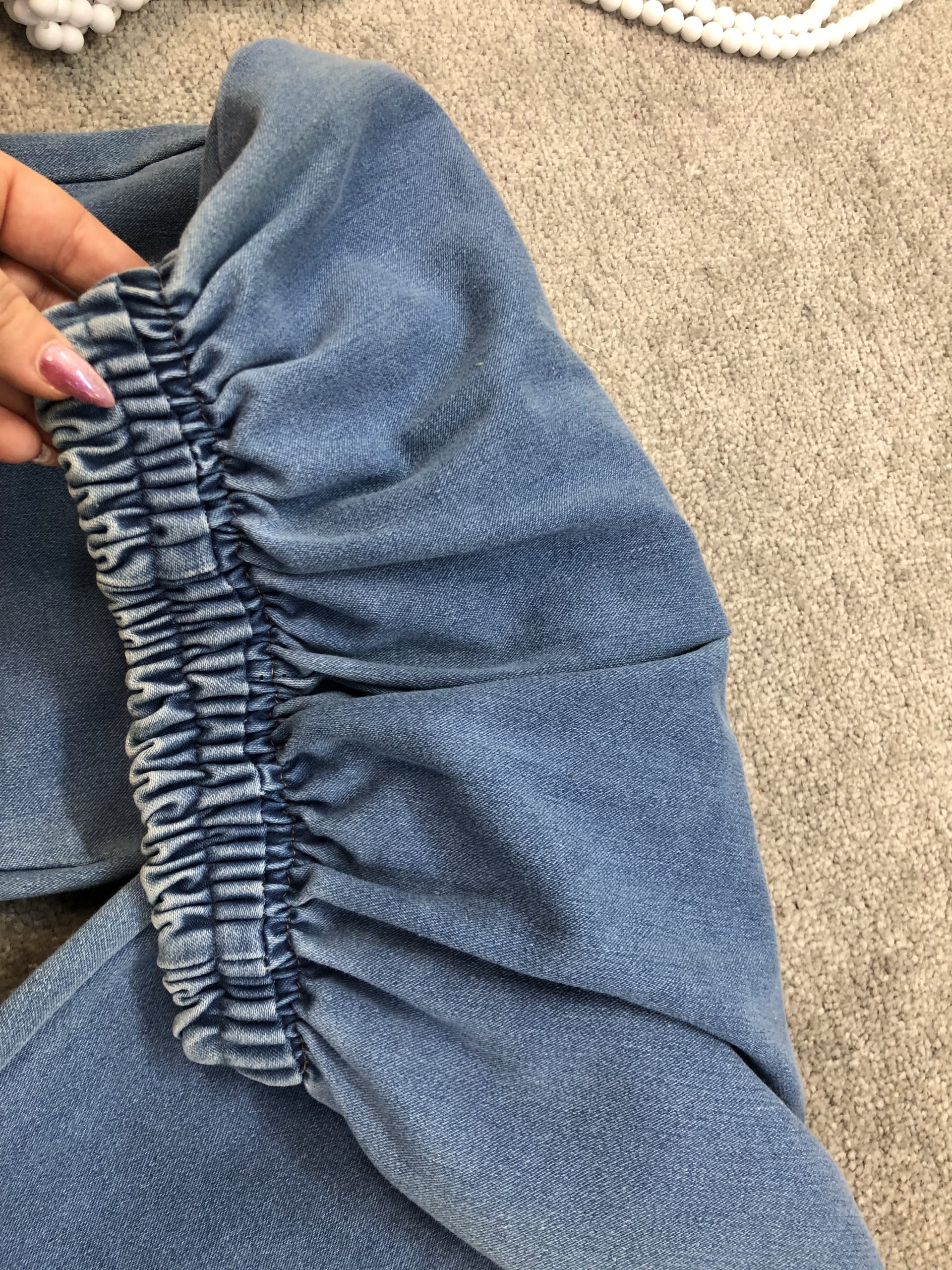 شلوار مام جین کاغذی(1606) - Image 5