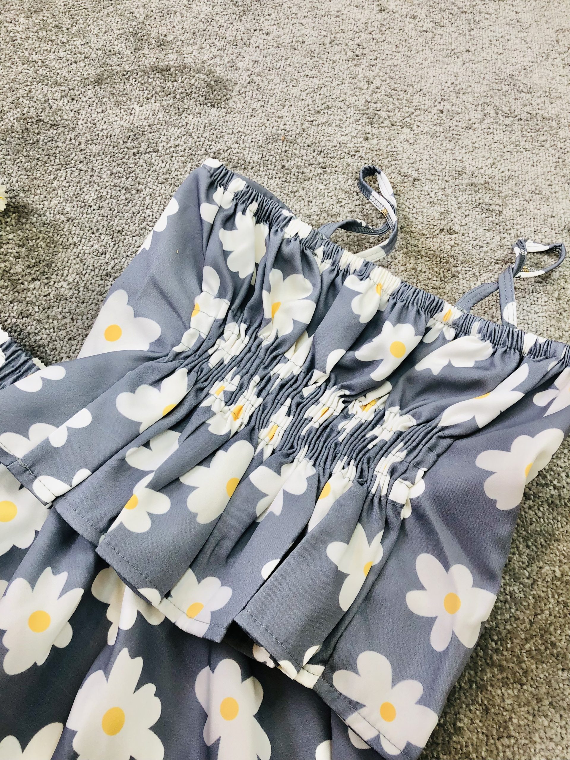 ست کراپ و دامن گل بابونه (2954) - Image 2