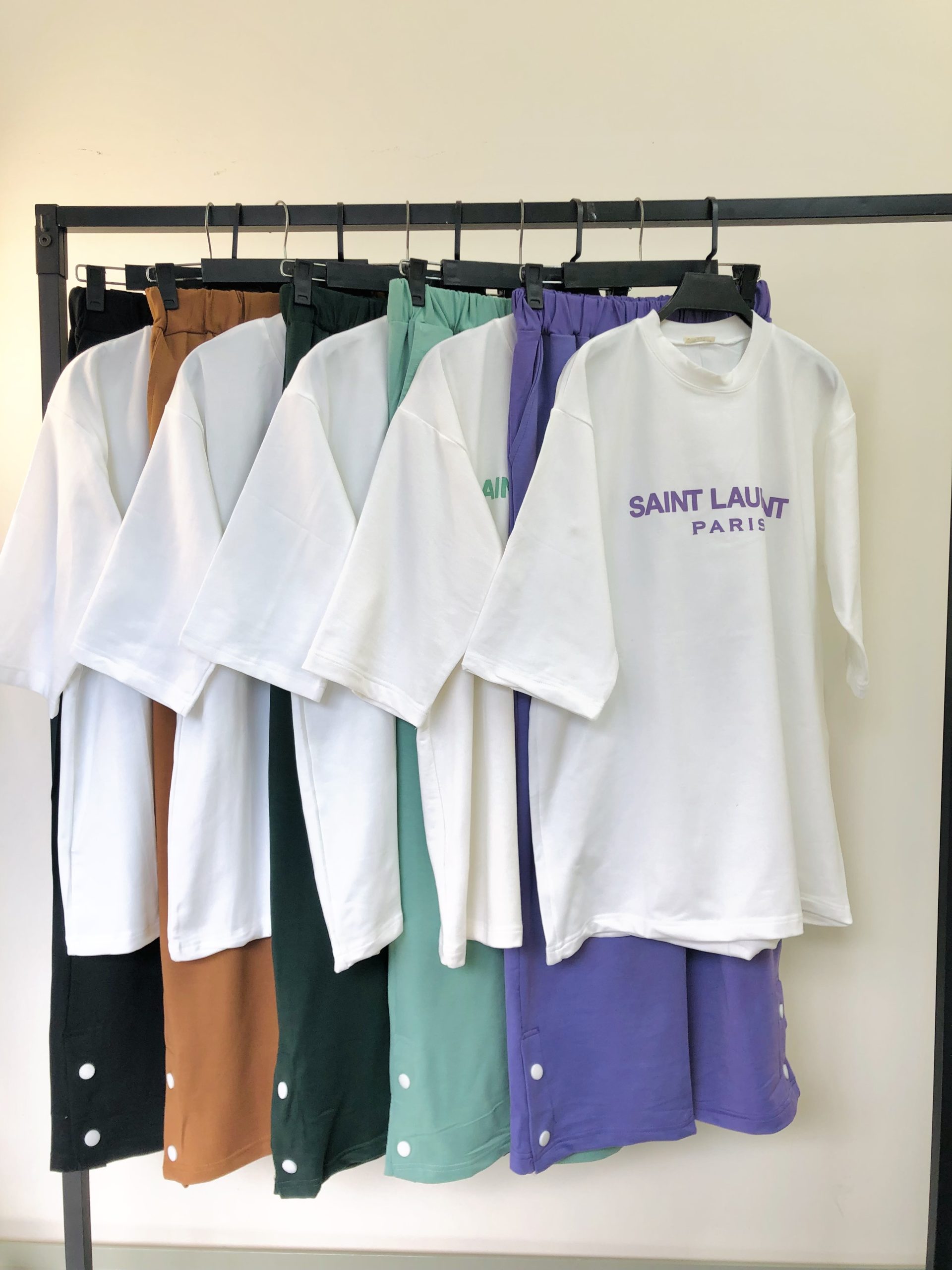 ست لانگ saint laurent شلوار 2 دکمه (3039) - Image 6