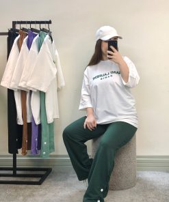 ست لانگ saint laurent  شلوار 2 دکمه  (3039)