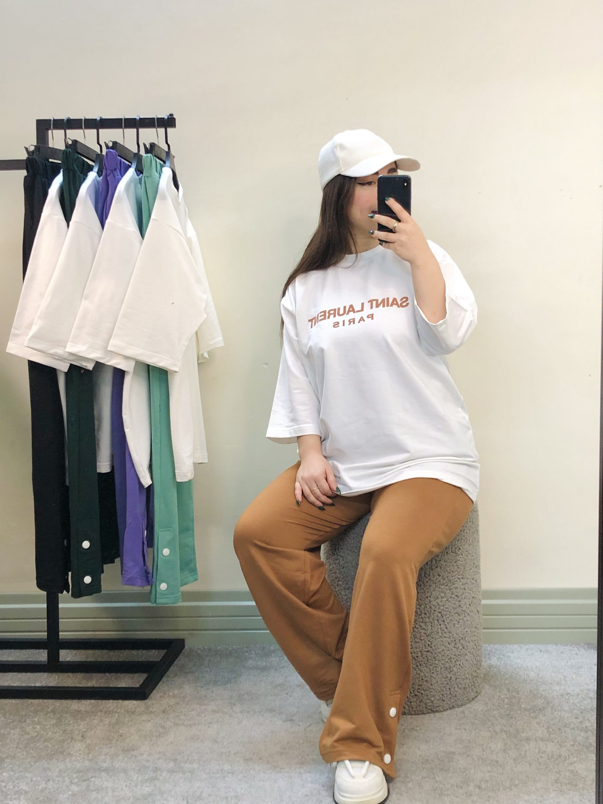 ست لانگ saint laurent شلوار 2 دکمه (3039) - Image 2