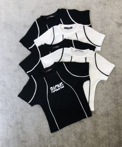 کراپ تیشرتی ریسینگ(3744)