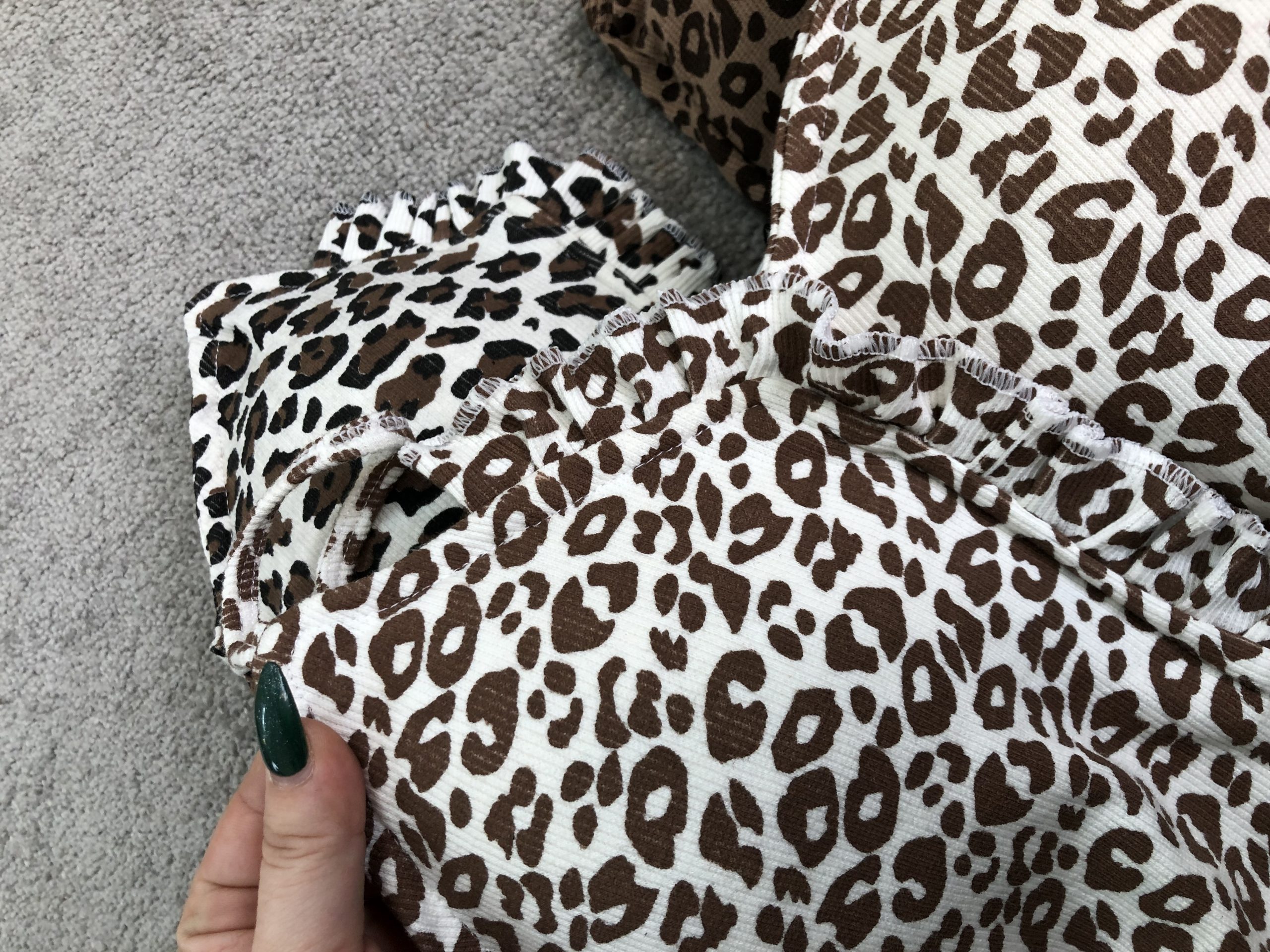 تاپ کاپدار پلنگی چیندار (3735) - Image 5