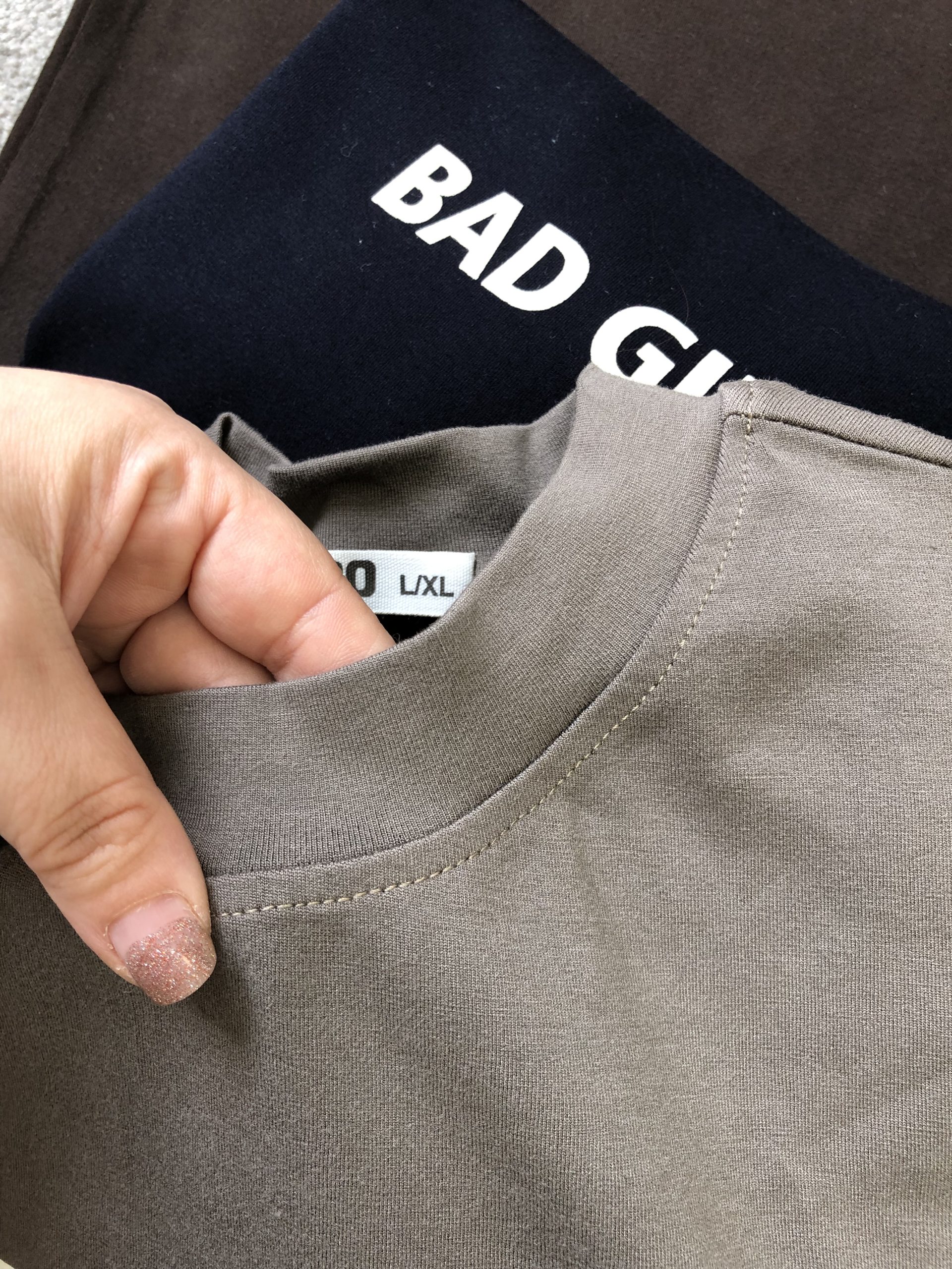 کراپ تیشرتی پنبه لاکرا بدگرل (3752) - Image 3
