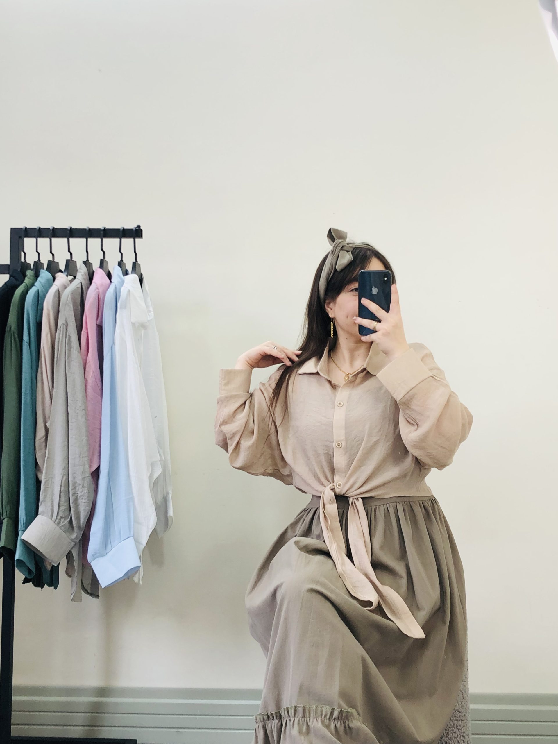 شومیز گره ای اسلپ (3902) - Image 4