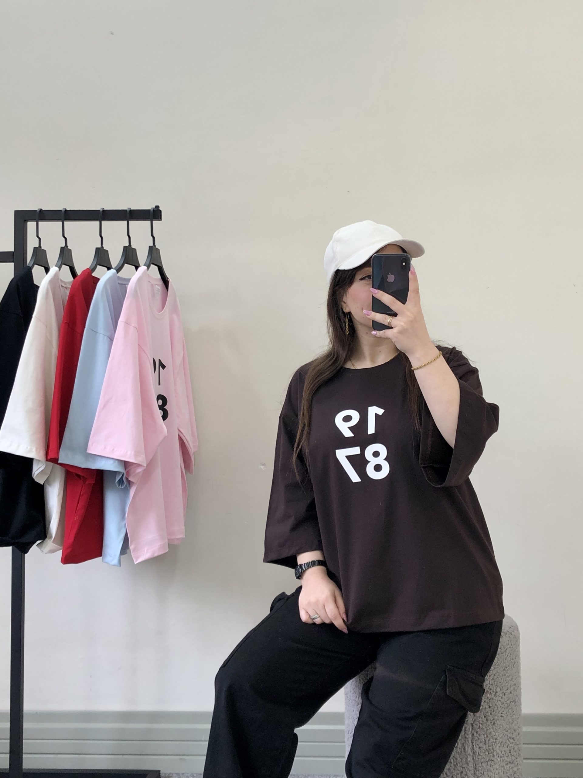 تیشرت باکسی 19-87(3904) - Image 4