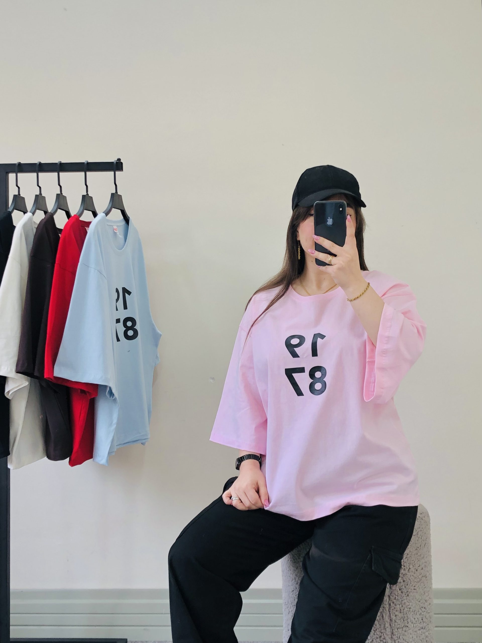 تیشرت باکسی 19-87(3904) - Image 6