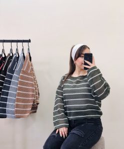 شراگ بافت راه راه (3971) - تصویر 3