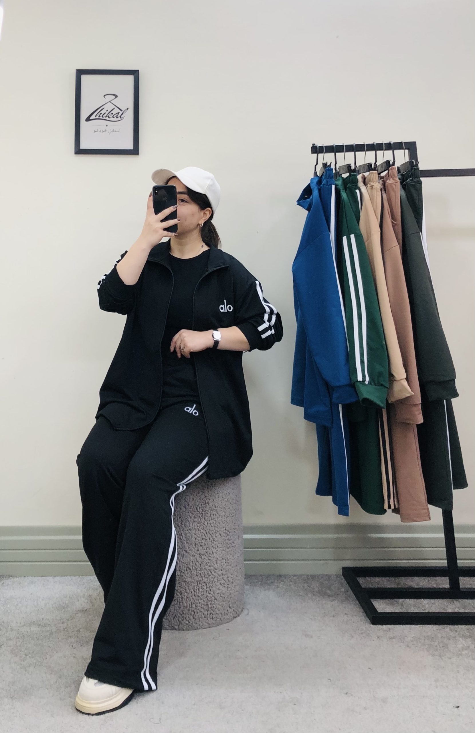 ست سوییشرت شلوار گلدوزی alo ر (3992) - تصویر 14